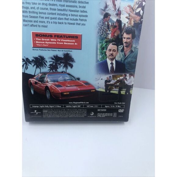 Magnum P.I.: Complete Fourth Season (DVD). Sealed - Picture 7 of 11